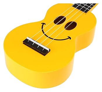 Amazon.com: Mahalo, 4-String Ukulele, Yellow, Soprano